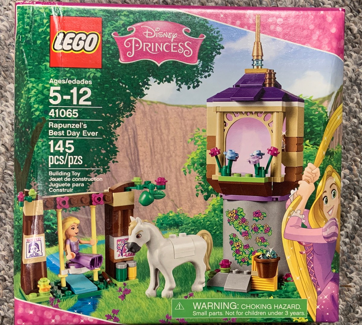 レザエルデッキ NEW LEGO 41065 Disney Princess Rapunzel's Best Day Ever 145pcs
