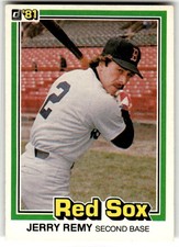 1981 Donruss - Jerry Remy #215