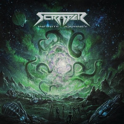 LP Scraper - Infinite Journey green-marbled  Vinyl
