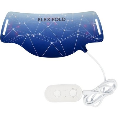 Flex Fold Red Light Neck Rejuvenator Therapy Device Dual Core LED Technology NEW