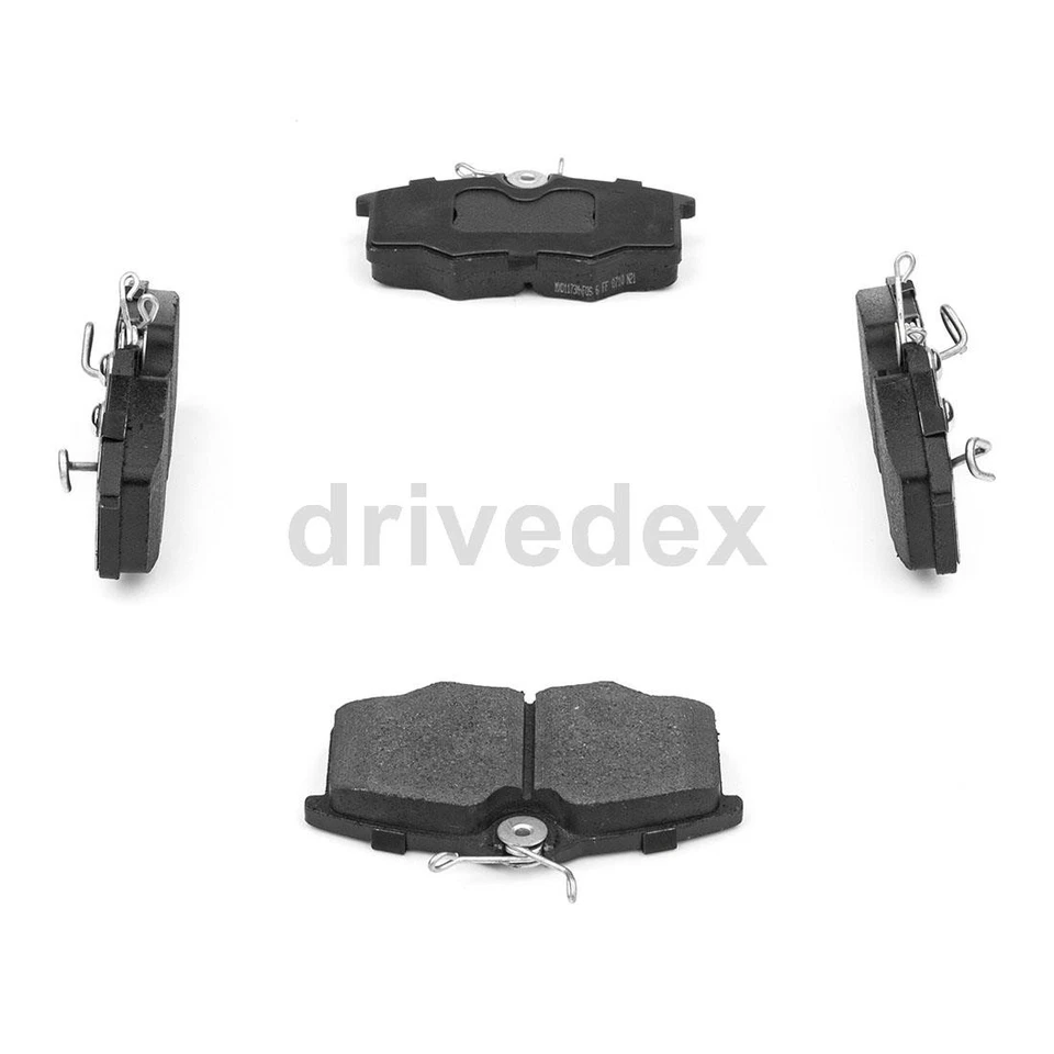 Rotores delanteros pastillas de freno semimetálicas para Volkswagen Pointer Truck 2000 2001_DV Foto 4 de 4