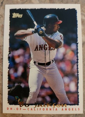1995 Topps Baseball Team Set California Angels Bo Jackson 22 NM/MT Cards