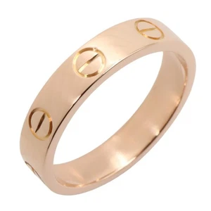 CARTIER Mini Love Ring 18KRG Pink Rose Gold