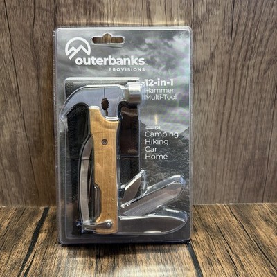 Outerbanks 12-in-1 Camping Tool Multitool Mini Hammer Multi Tool