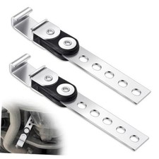 Pcs Universal Exhaust Hangers Muffler Hanger Swivel Open Style 8 Silver