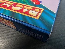 Pac-Man Nintendo NES PAL UKV Complete Box Manual Poster Dust Sleeve CIB