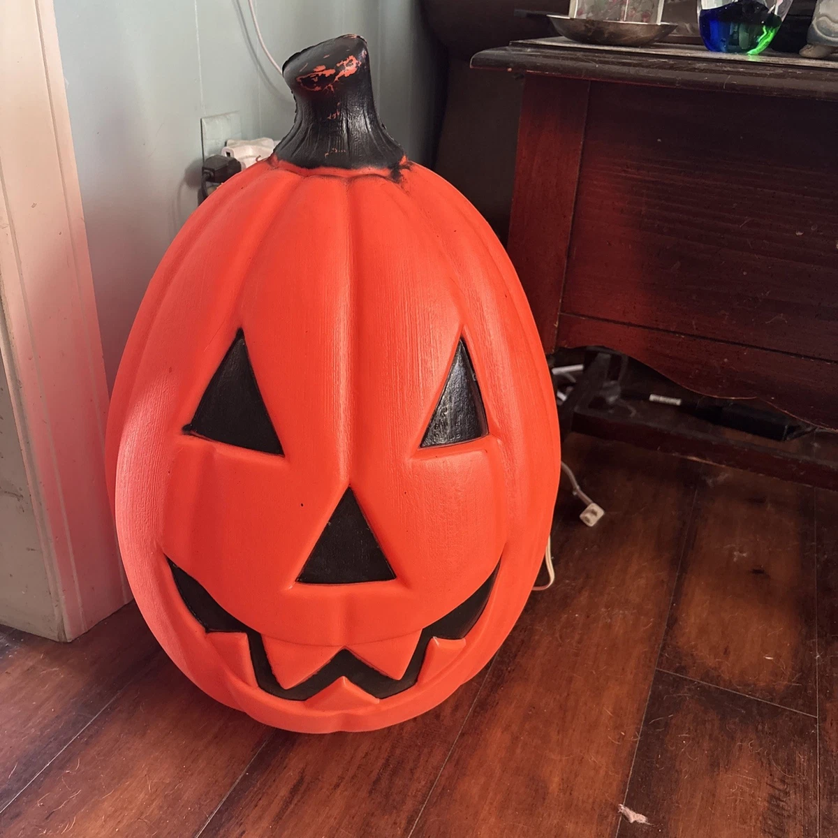 vintage blow mold pumpkin products for sale | eBay