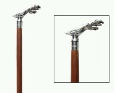 Handle Walking Stick Victorian Brass Cane Wooden Vintage Style Antique gift Head