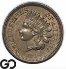 1859 Indian Head Cent Penny *Rare This Nice* BU+, Tough This Nice Better Date