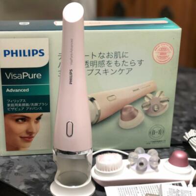 PHILIPS SC5363/10 Pink BEAUTY VISAPURE ADVANCE FACE WASH BRUSH CLEANSE