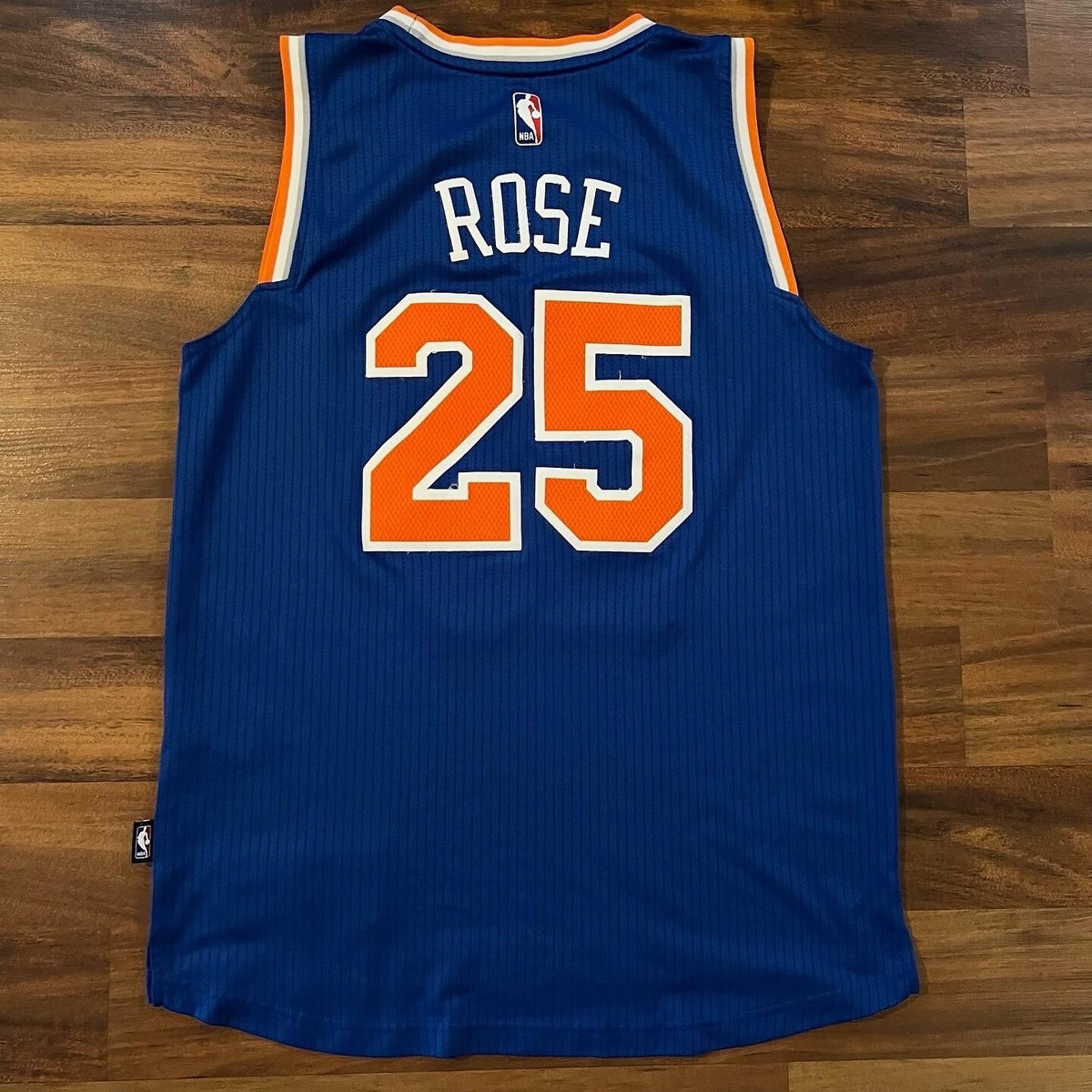 m*0様 激レア‼️ NBAユニフォーム NewYork Knicks Rose 2022-23 New York Knicks Rose #4 Jordan Swingman Alternate