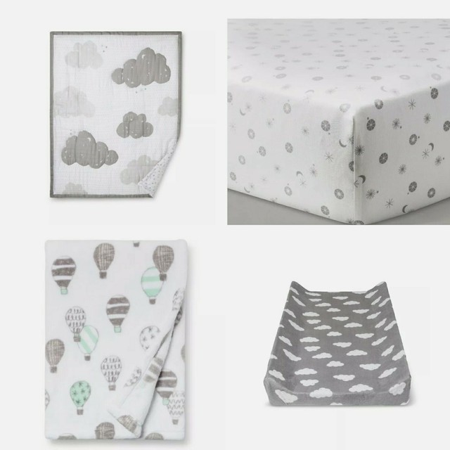 cloud island crib bedding