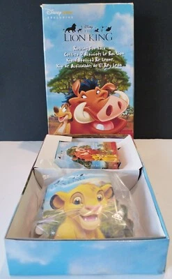 The Lion King Roaring Fun Pack  Exclusivité Disney Store Puzzle Et Cartes🔵 - Photo 1/4