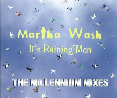 It's Raining Men: The Millennium Mixes [Single]  by Martha Wash (Cd 2000) 3 trk