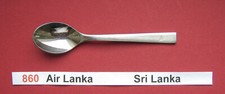 860  Air Lanka Kaffee-L&ouml;ffel spoon &ndash; Rarit&auml;t - Sammlungsaufl&ouml;sung