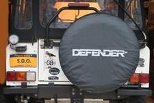 Defender Vinyl Spare Tire Cover 33 - Land Rover 90110130