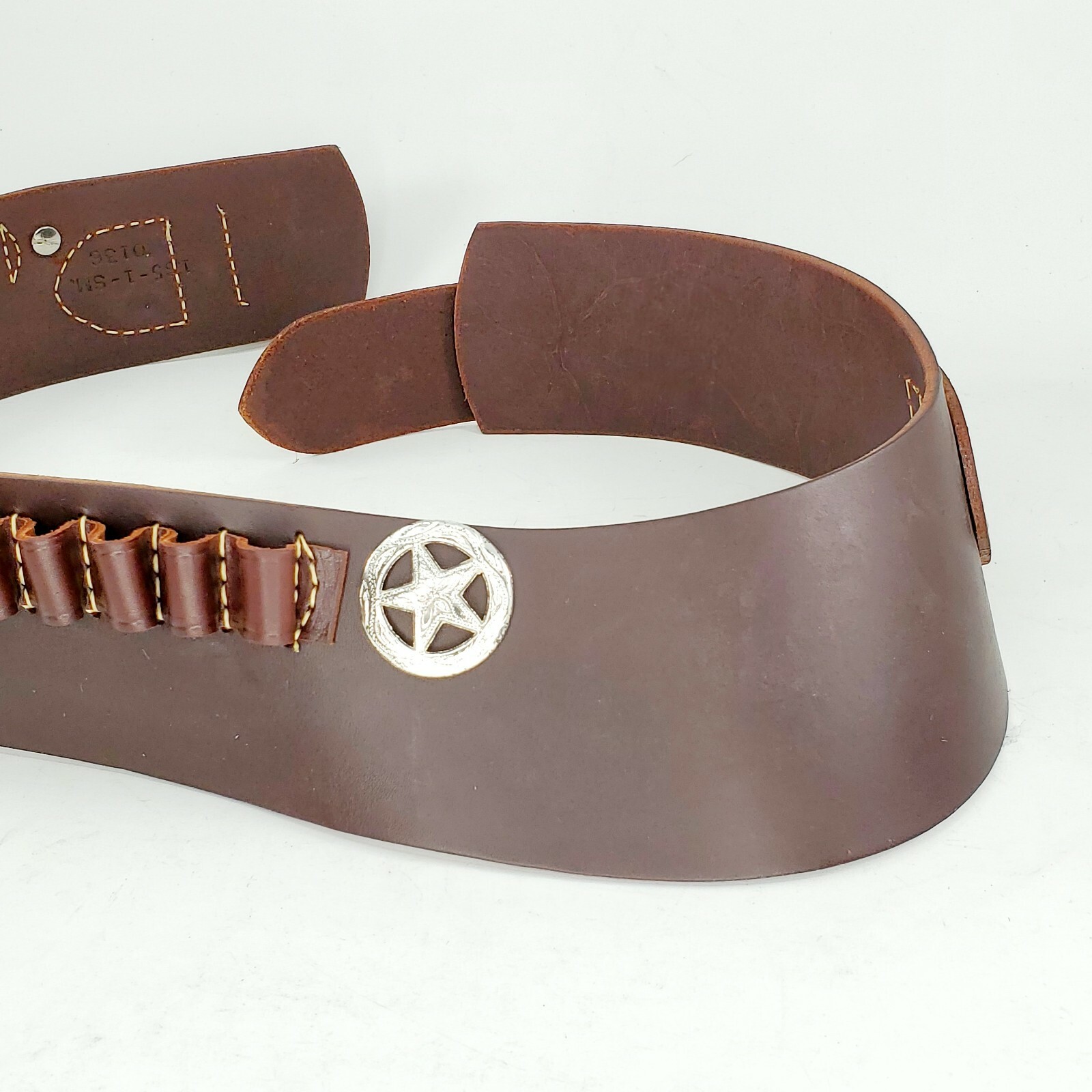 Hunter 165 WESTERN DROP BELT .44 .45 Cartridge Brown Leather 0165CS