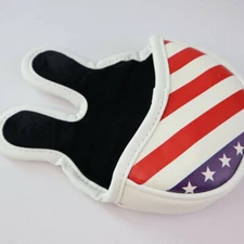 Magnetic Mid Mallet Putter Cover Head Cover Center Shafted Golf Putter Headcover