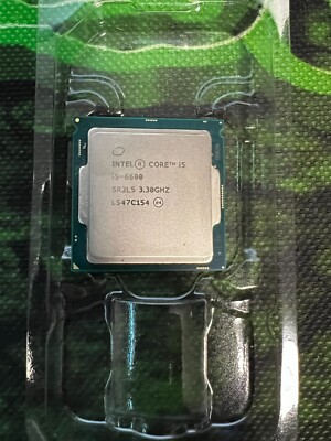 Intel Core i5-6600 Quad-Core, 3,3GHz, LGA1151 Prozessor (BX80662I56600)