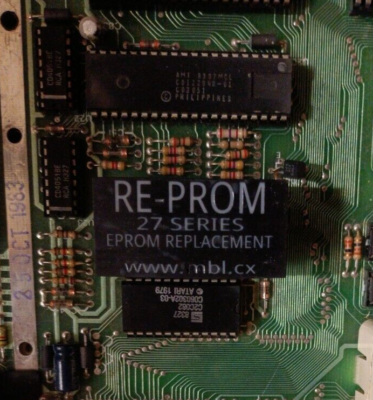 RE-PROM 27xxx 27Cxxx EPROM Flash Replacement 2764 27128 27256