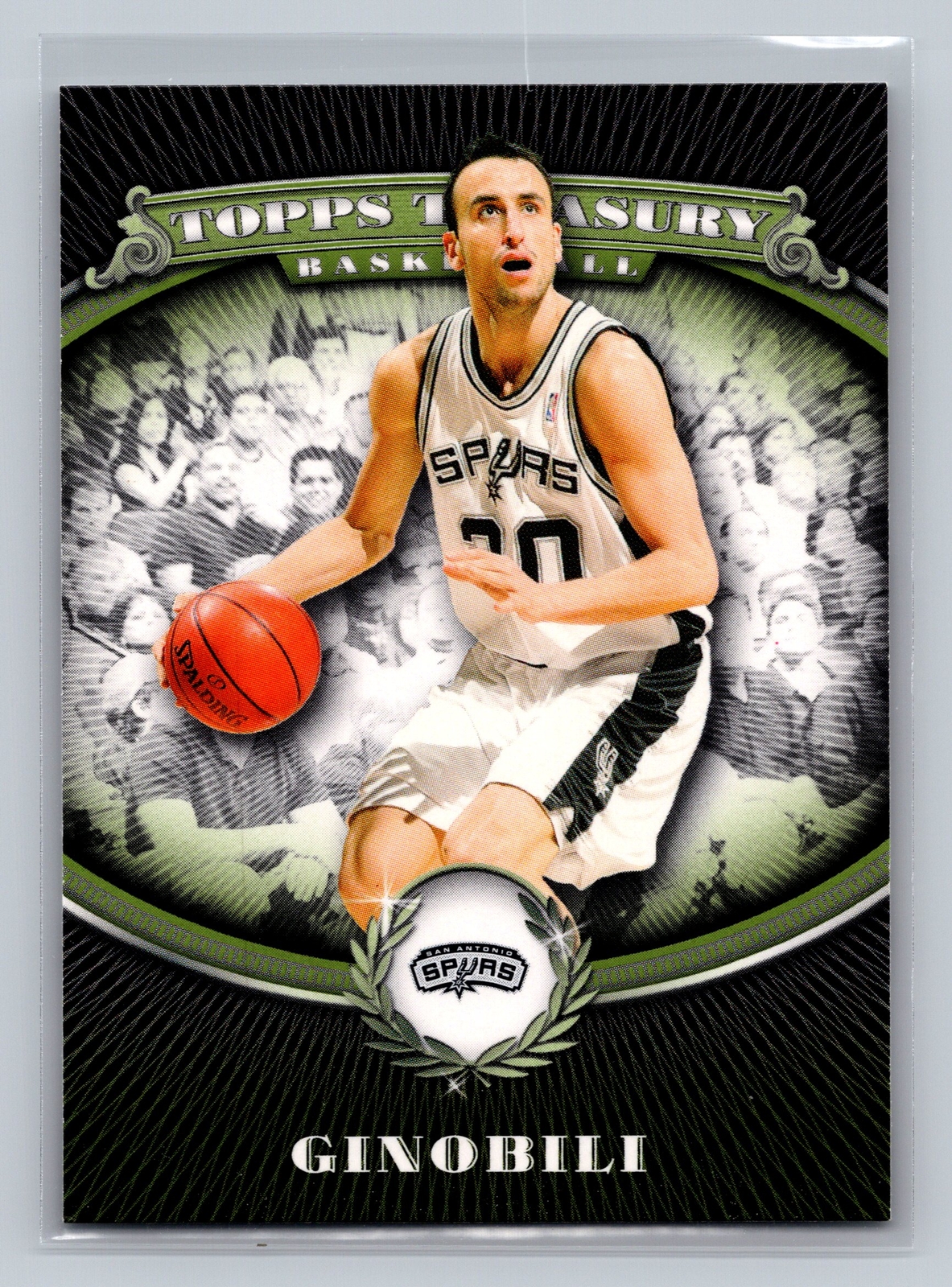 2008-09 Topps Treasury #71 Manu Ginobili