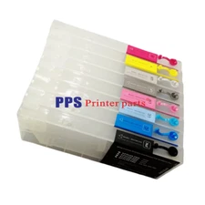 NEW Refillable Ink Cartridge 8× 300ml With Chip For Epson Stylus Pro 4800 CISS