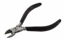 Slim 4-1/2" Bevel Side Cutters Black Jewelry Making Wire End Cutting Pliers