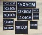 Embroidery Personalised Name Badges Patches Various Sizes Sew On Back