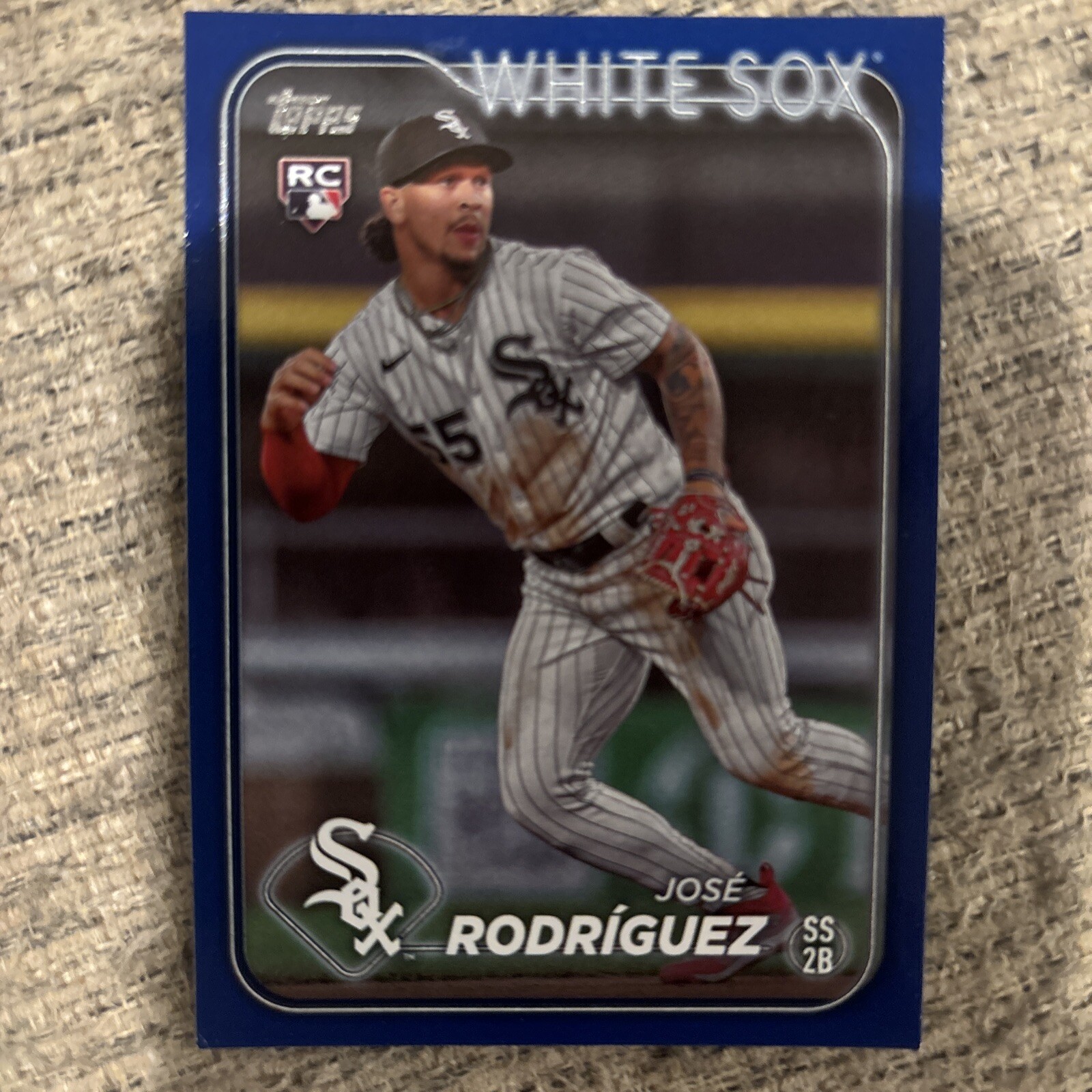JOSE RODRIGUEZ RC Royal Blue 2024 Topps #86 Chicago White Sox O100