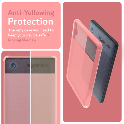 TUDIA Funda SKN FLIP para Kobo Clara BW/Colour 2024 V2 con Tecnología Mejorada de Activación