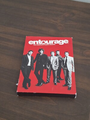 Entourage Fourth Season 4 DVD Set By Adrian Grenier Jeremy Piven