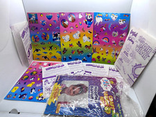 VTG Lisa Frank Bead Dangles Cards Instruction Manuals no Beads