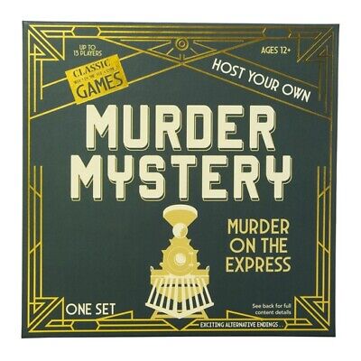 Host Your Own Murder Mystery on the Night Train Game