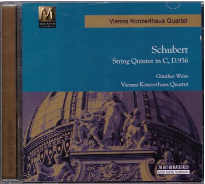 Schubert: Quartett D 956 / Gunteher Weiss, Wiener Konzerthaus Quartett - CD