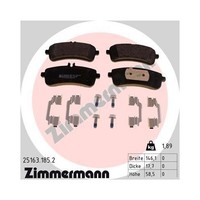 Zimmermann 25163.185.2 Bremsbelagsatz Scheibenbremse Hinterachse Mercedes Benz