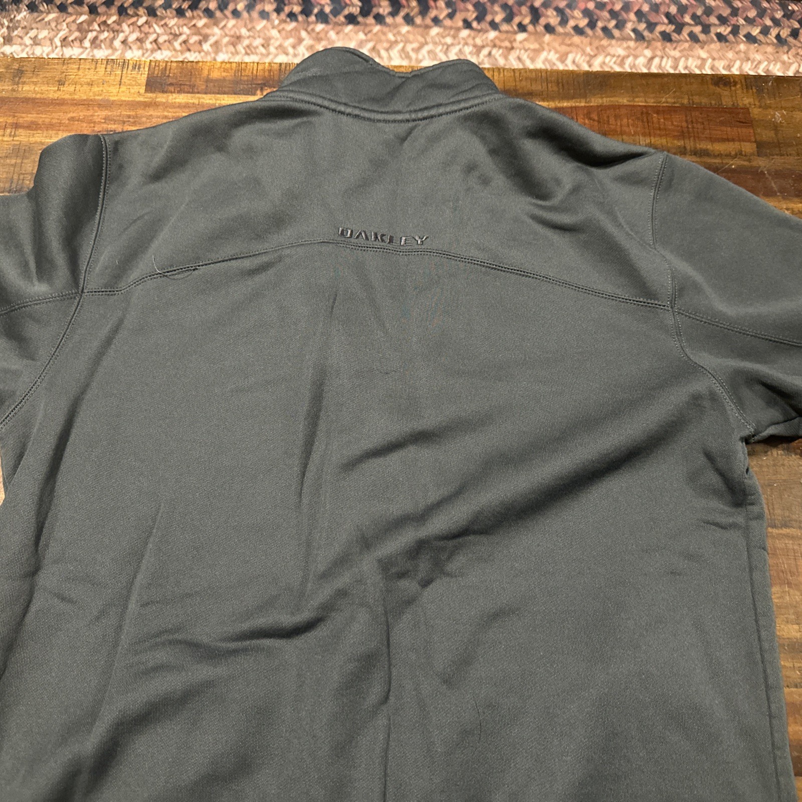 Oakley Softshell Jacket Mens Medium Greenish Gray… - image 5