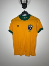 BRAZIL NATIONAL TEAM 1985 HOME FOOTBALL SHIRT SOCCER JERSEY PENALTY SIZE S (8)