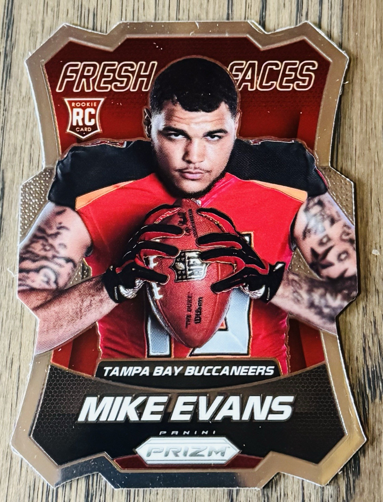 2014 Panini Prizm #FF5 Mike Evans Fresh Faces RC Tampa Bay Buccaneers