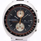 SEIKO 5 Sports 6138-0010 Speedtimer Chronograph Automatic Black Working
