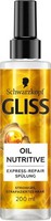 Gliss Express-Repair-SpüLung Oil Nutritive (200Ml) HaarspüLung Schutt Bis 230 °C