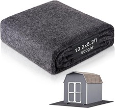 10.2 x 8.2 ft Outdoor Storage Shed Floor Mat Waterproof, 2MM Thickened