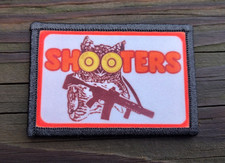 Shooters Morale Patch Hook and Loop Army Shooting Tactical Funny 2A Gear