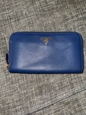 Prada Geldbörse Blau