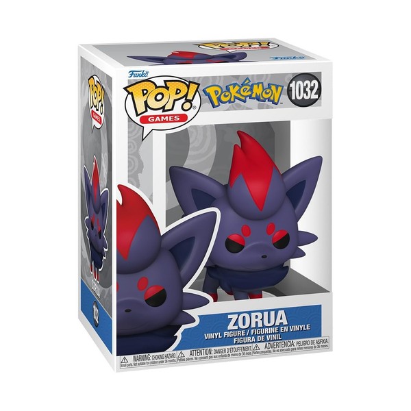 Funko Pop! Games: Pokemon - Zorua - Vinyl-Sammelfigur - Geschenkidee (Us Import)-image