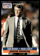 1991 Pro Set Dan Reeves Denver Broncos #144