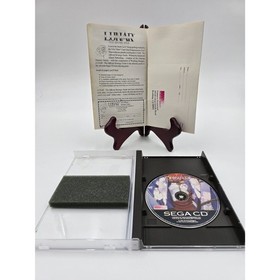 Lunar : The Silver Star For Sega CD System Complete in Box w/ Registration Card