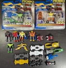 Vintage Y2K 2001 Lot Of 8 Hot Wheels Robo Wheels Retro Cars 2 Brand New Sealed