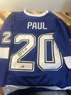 Nick Paul Signed Tampa Bay Hockey Jersey