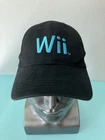 Vintage Nintendo Wii Hat Cap Video Game Promo Strapback Embroidered Logo 2000s
