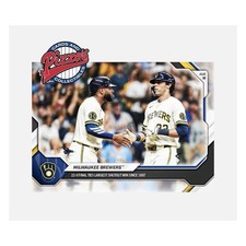 Milwaukee Brewers Win 22-0 2026 MLB Topps NOW...